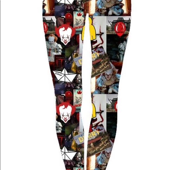 Pennywise It Halloween Leggings - Picture 3 of 5
